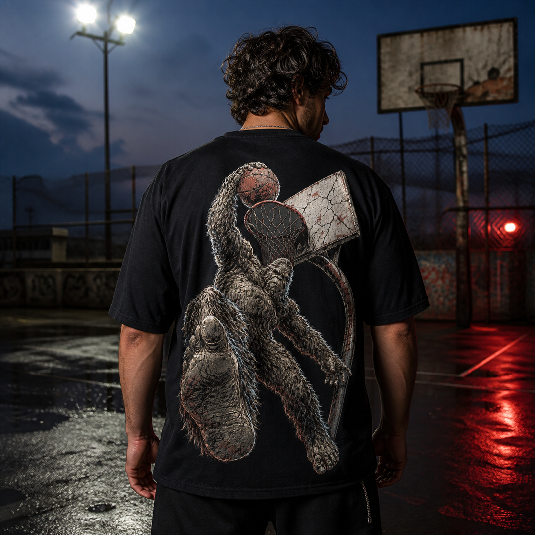 Bigfoot Rim Wrecker Back Print Tee