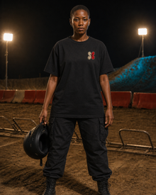 Graveyard Whip Dirt Bike Back Print Tee