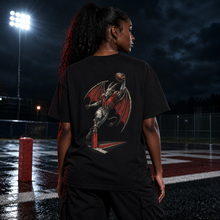 Jersey Devil Red Zone Raider Back Print Tee