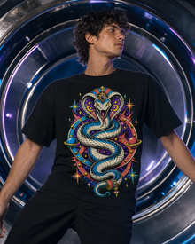 Zero-G Cobra Contortionist Cosmic Sideshow Graphic Tee
