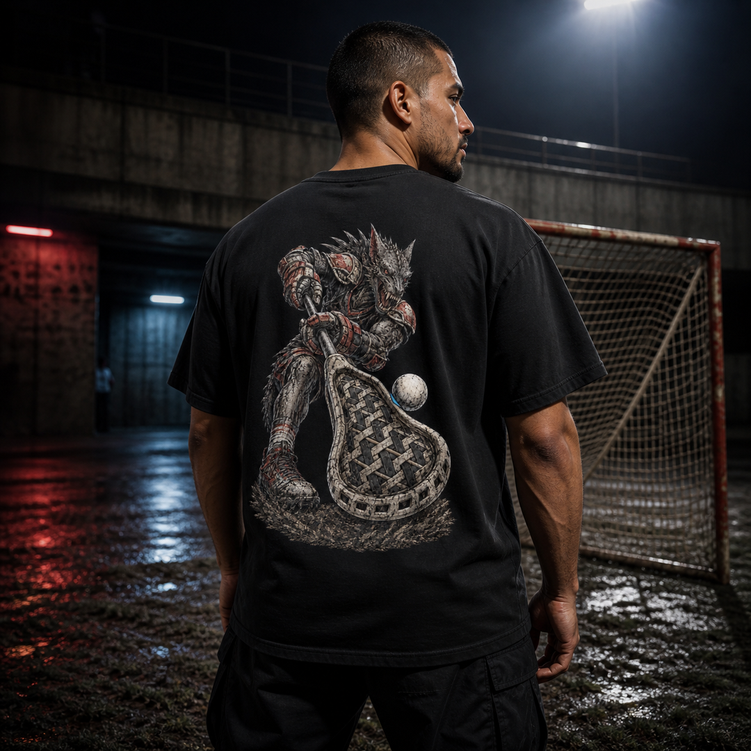 Chupacabra Crease Crusher Back Print Tee