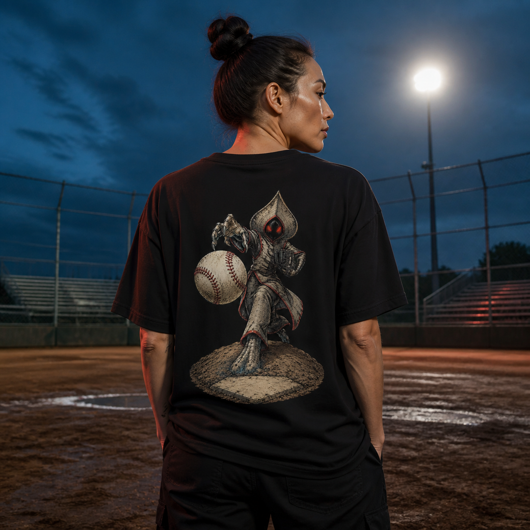 Flatwoods Fastball Phantom Back Print Tee