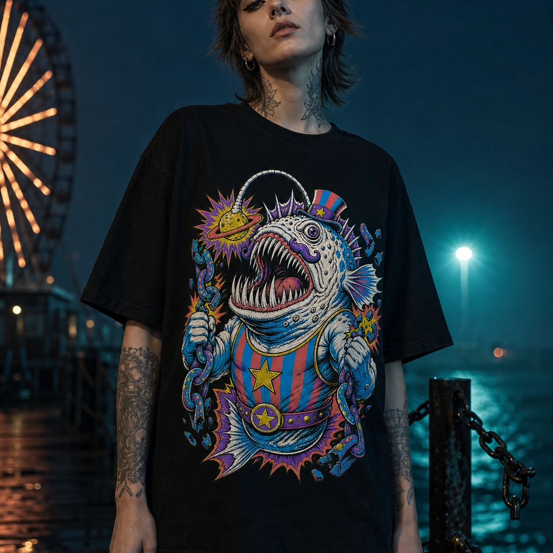 Chainbreaker Angler Cosmic Sideshow Graphic Tee