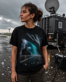 Hail Core Pursuit Storm Chaser Graphic Tee