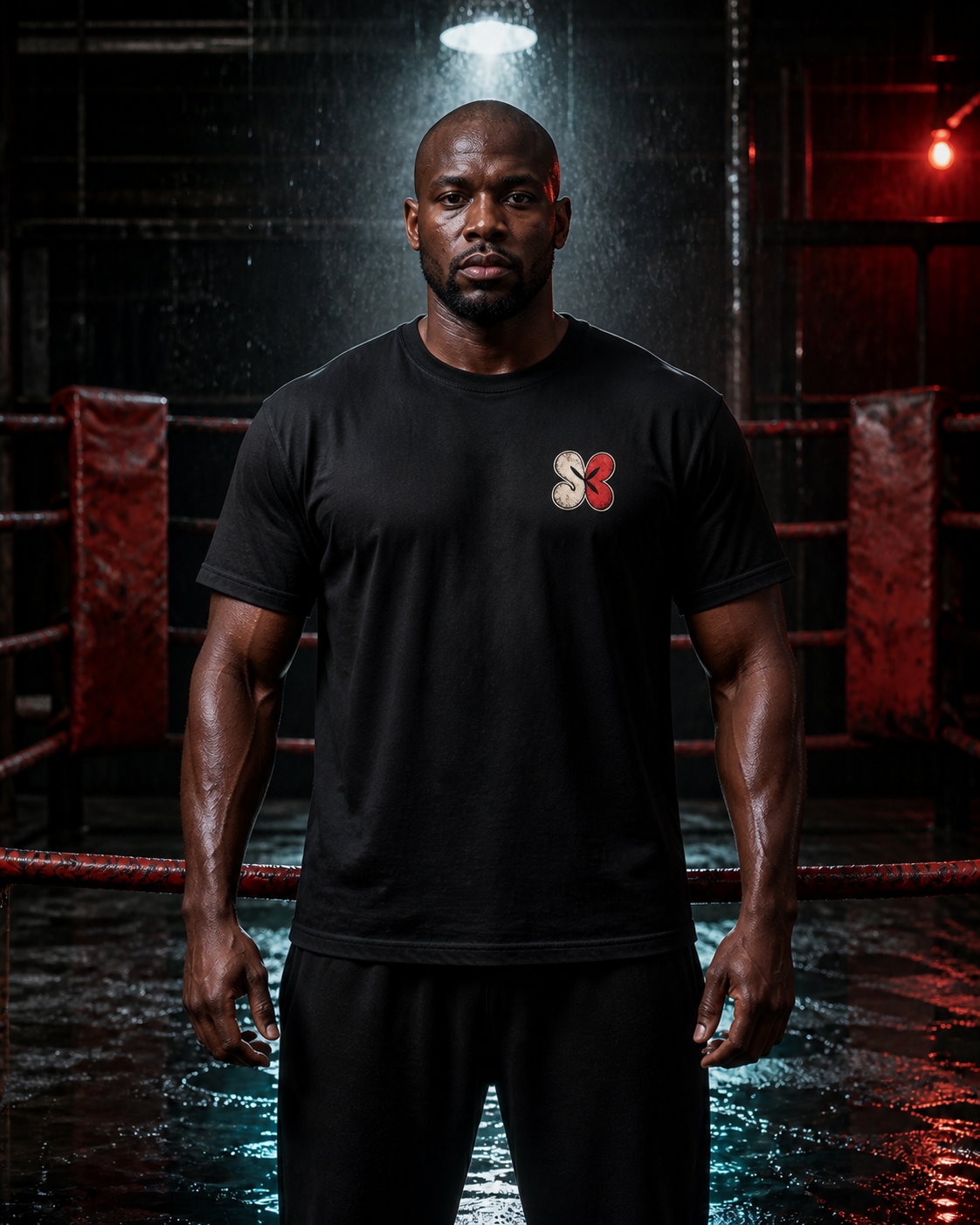 Kraken Heavyweight Tidebreaker Back Print Tee