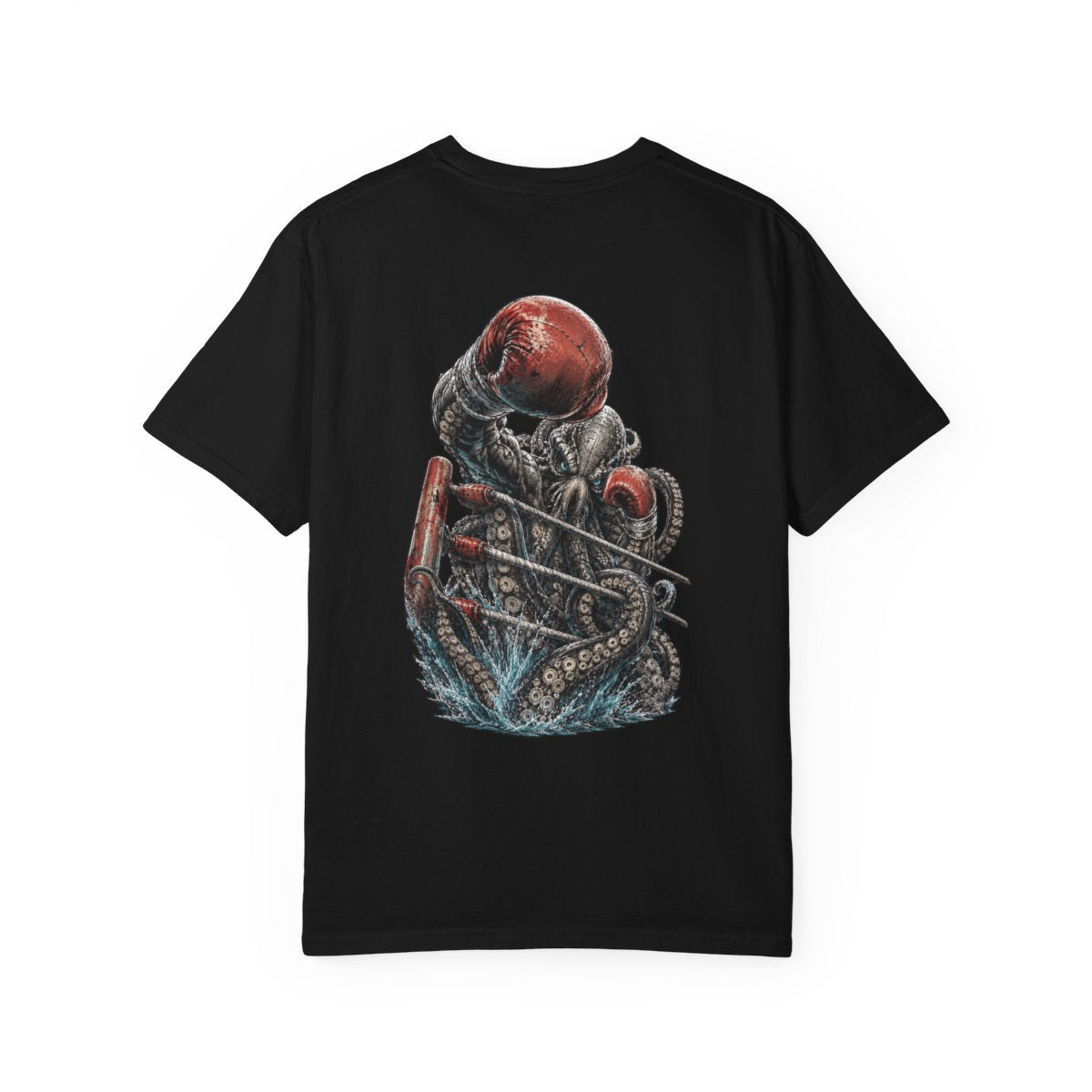 Kraken Heavyweight Tidebreaker Back Print Tee