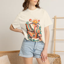 Psychedelic Deck Chair Shell Scooter T-Shirt Graphic