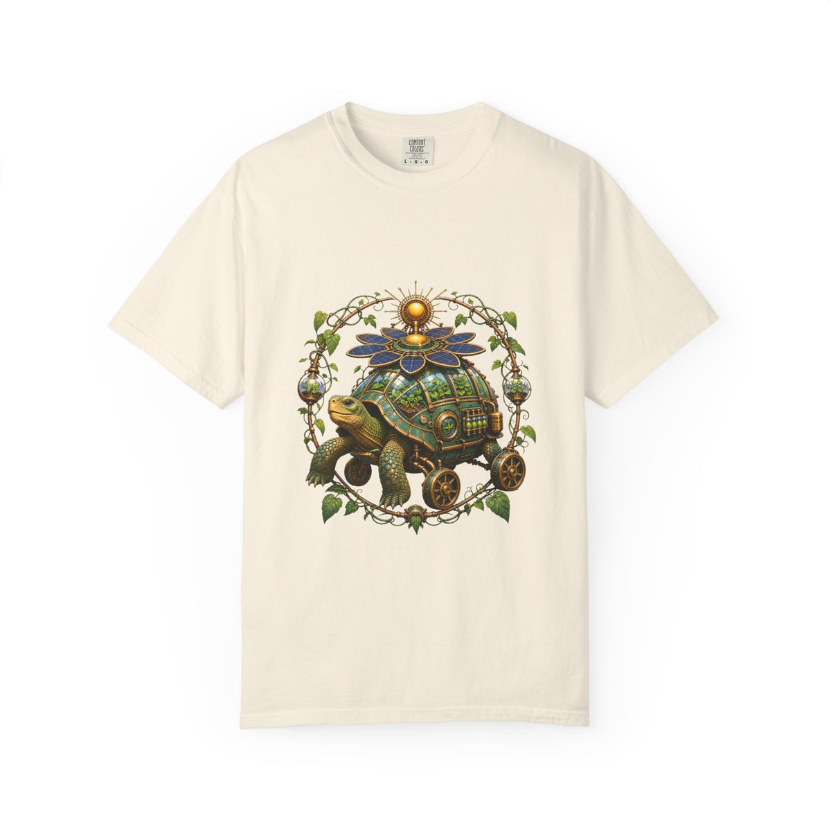 Solarpunk Tortoise Rover Graphic Tee