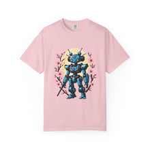 Cherry Blossom Robot Moon T-Shirt Graphic