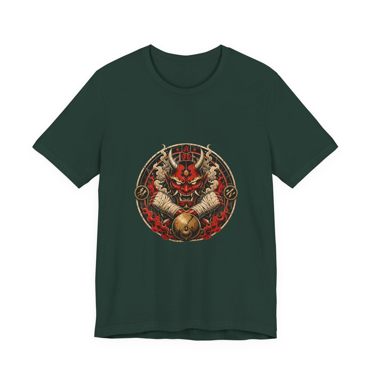 Oni Boxing Club Crest T-Shirt Graphic