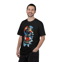 House-Rock Curling Ice Geometry Graphic Tee