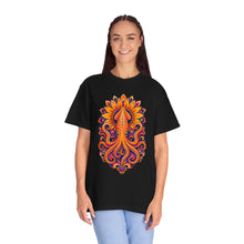 Psychedelic Sunflower Squid Graphic Tee