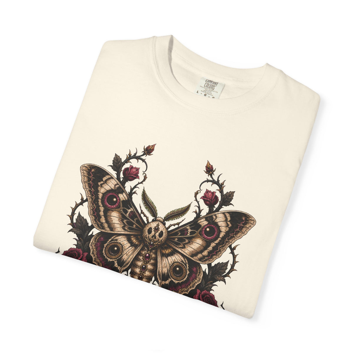 Gothic Moth Oracle Tattoo T-Shirt Graphic