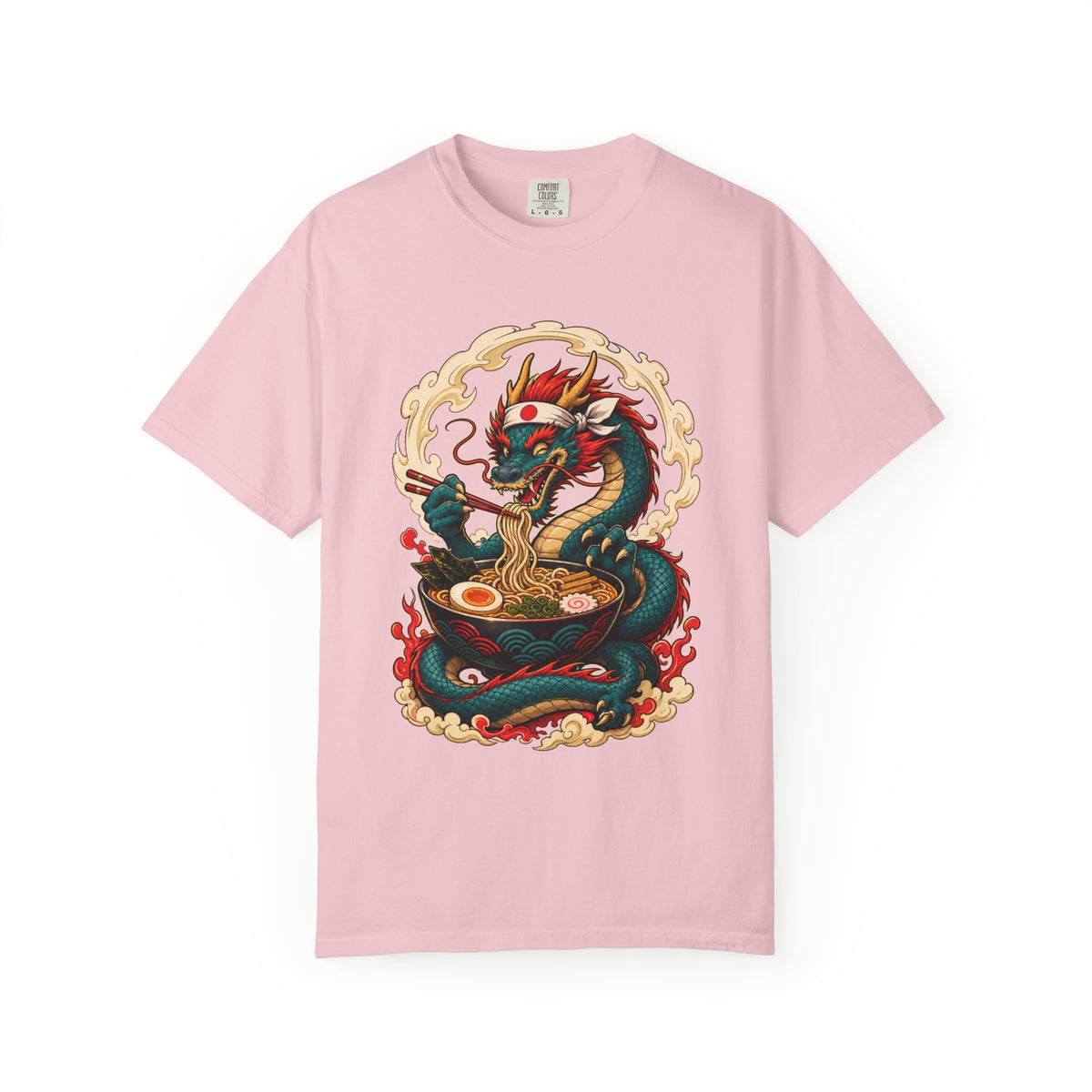 Ramen Dragon Chef Streetwear T-Shirt Graphic