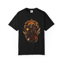 Poetcore Fox Lantern Scribe T-Shirt Graphic