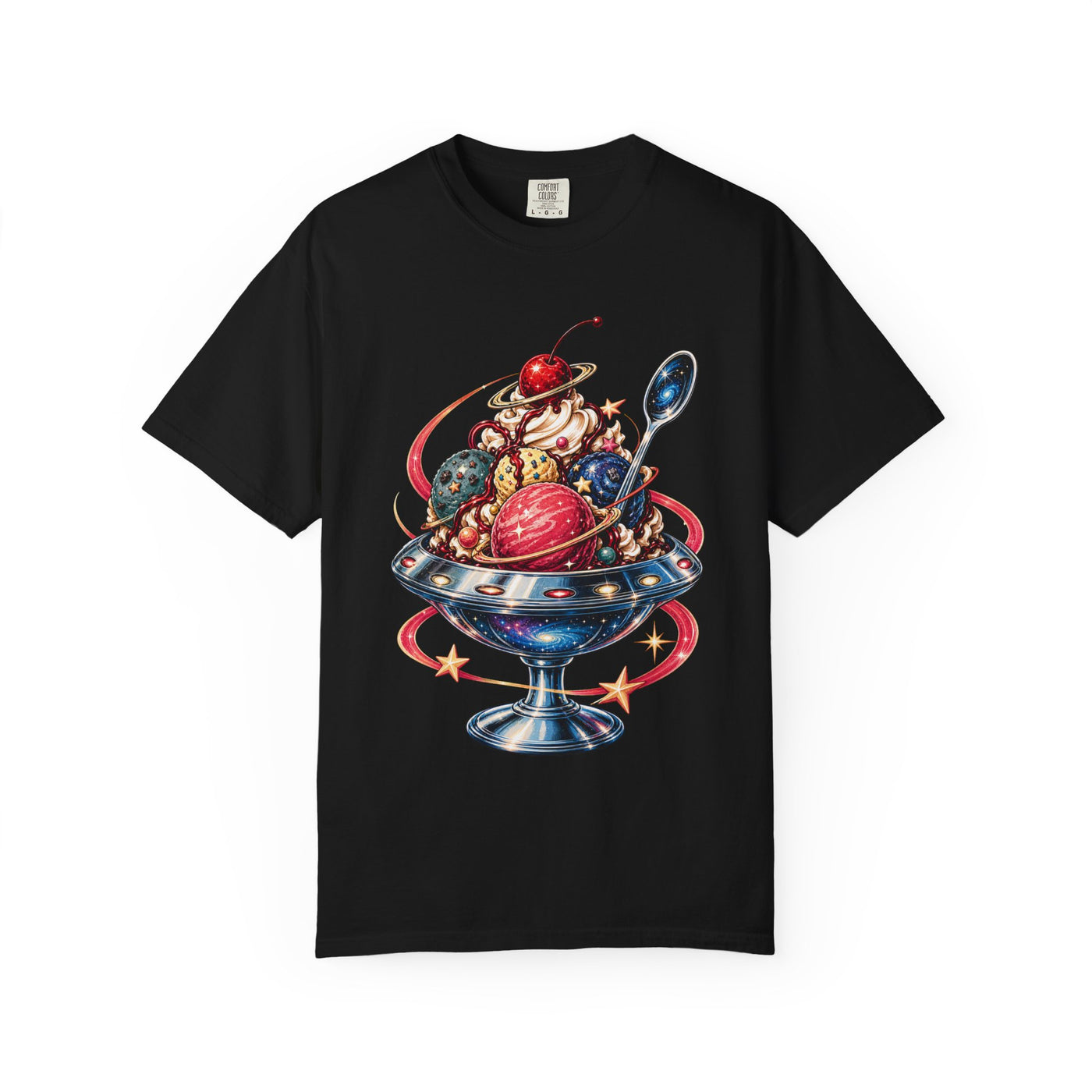Cosmic Diner Sundae UFO Graphic Tee