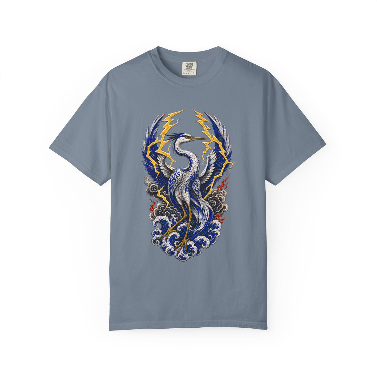 Ceramic Thunder Heron Graphic Tee