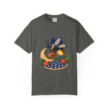Paper Cut Polka Dot Firefly Picnic T-Shirt Graphic