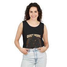 Quiet Work Loud Results Panther Workout Tank