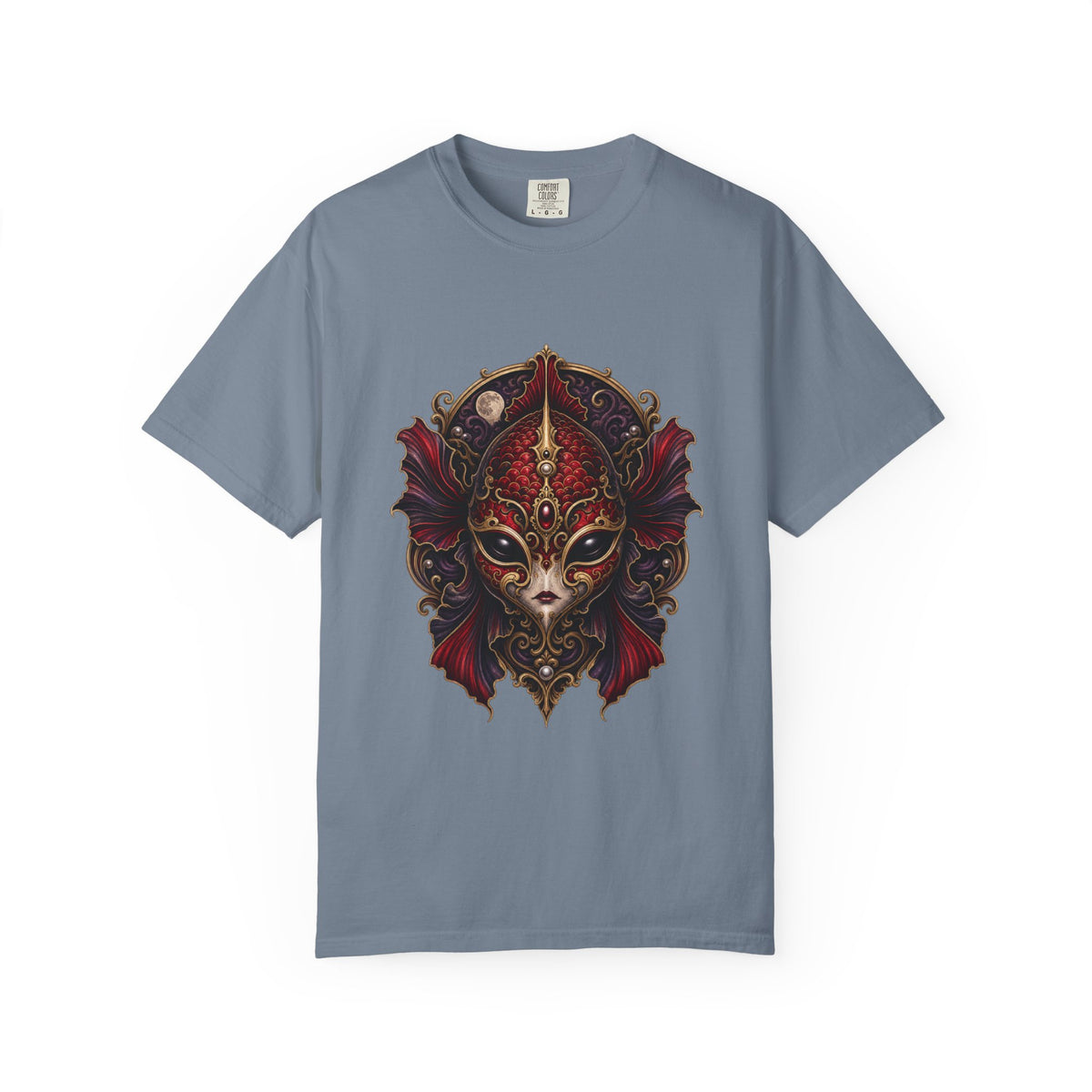 Velvet Gothic Fish Mask Graphic Tee