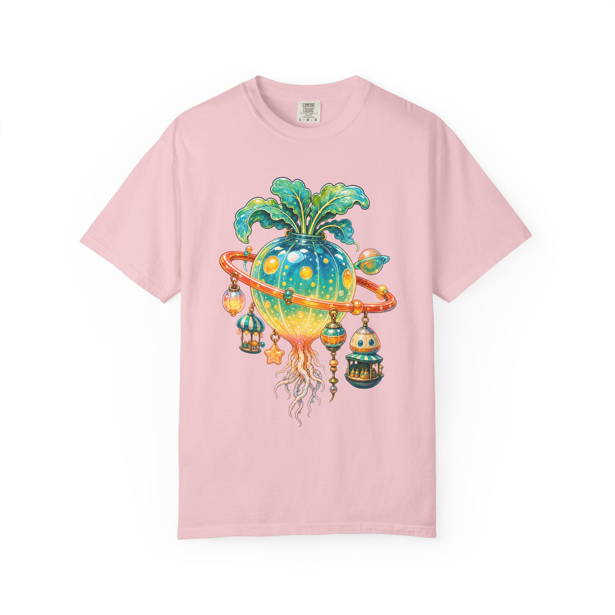 Gummy Space Lantern Radish T-Shirt Graphic