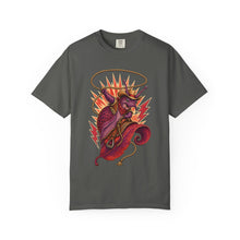 Red Violet Leopard Slug Rodeo Graphic Tee