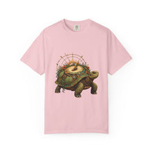 Solarpunk Sundial Tortoise Graphic Tee