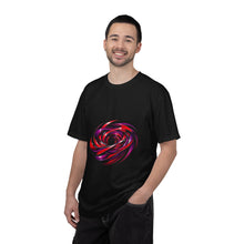 Red Violet Kinetic Ribbon Graphic Tee