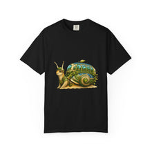 Solarpunk Snail Transit Graphic Tee