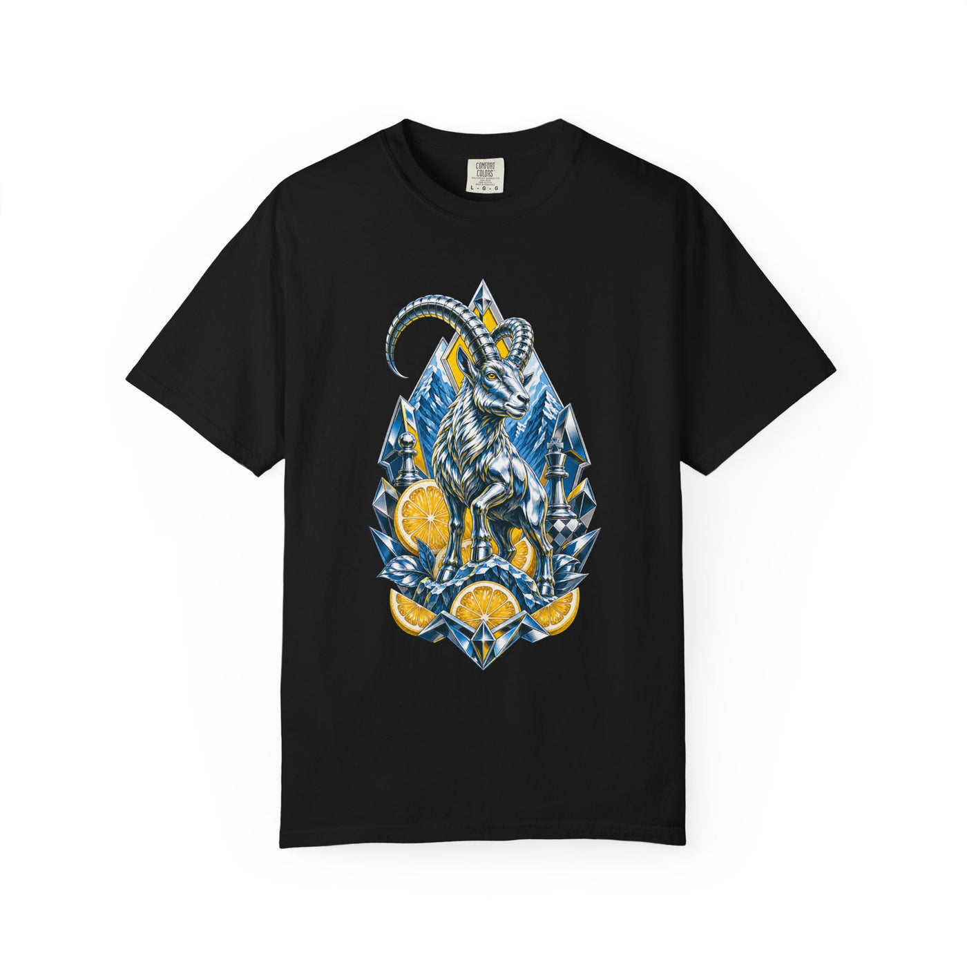 Chrome Alpine Chess Lemon Ibex T-Shirt Graphic