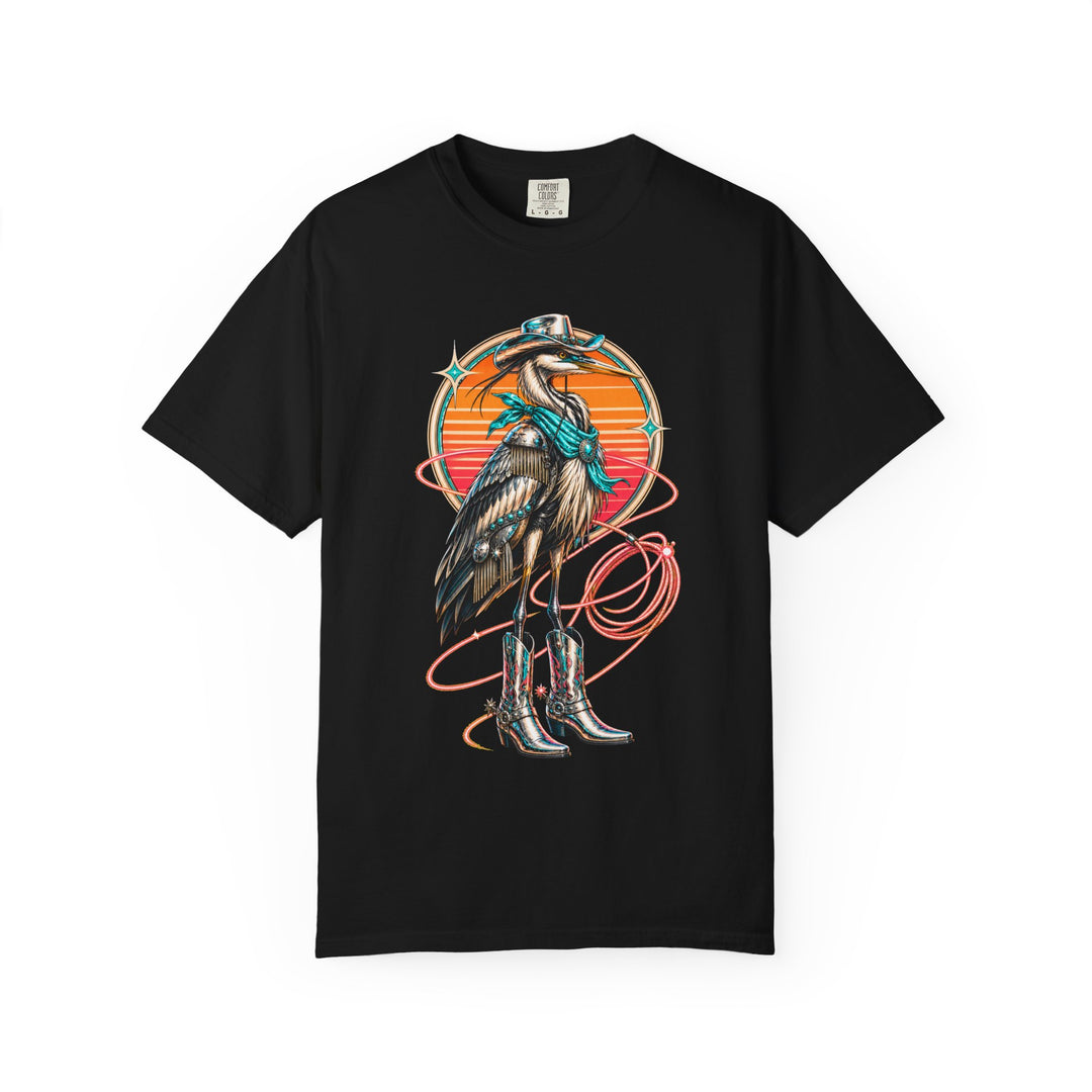 Chrome Rodeo Heron T-Shirt Graphic