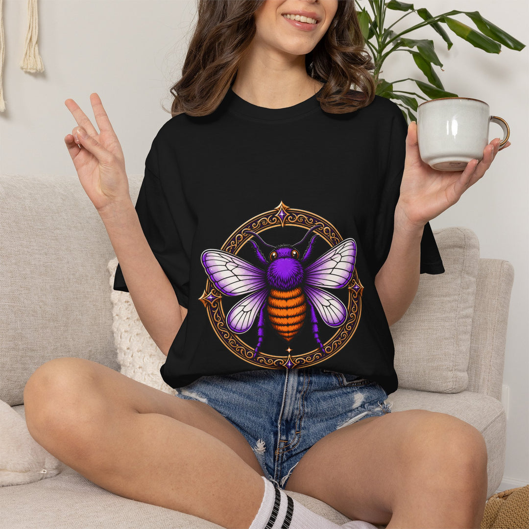 Mystic Bee Crest T-Shirt Graphic