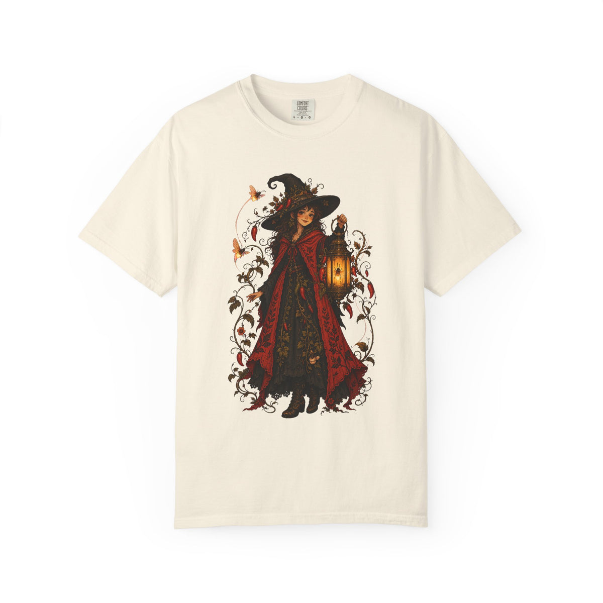 Paprika Firefly Lantern Witch Graphic Tee