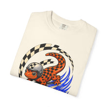 Checkerboard Meteor Newt Graphic Tee