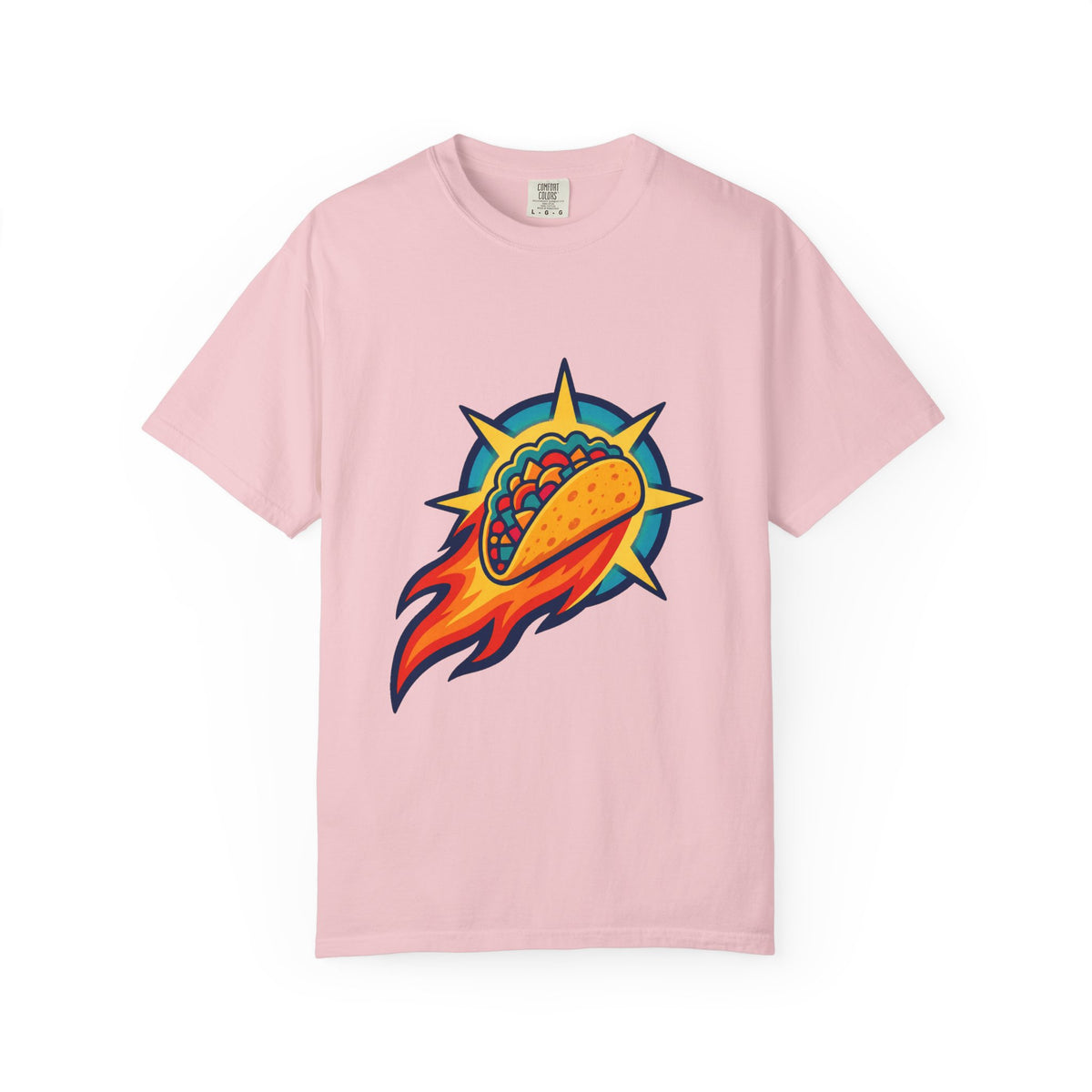 Cosmic Taco Comet Retro Graphic Tee