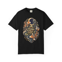 Moonlit Mushroom Koi Spirit T-Shirt Graphic