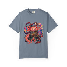 Psychedelic Plaid Axolotl Graphic Tee