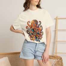 Psychedelic Patchwork Octopus Graphic Tee