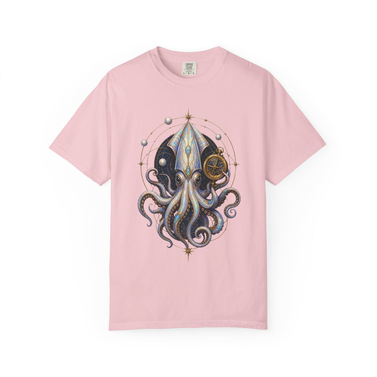 Opal Squid Astronomer Graphic Tee