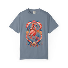 Cabana Stripe Flamingo Oracle Graphic Tee