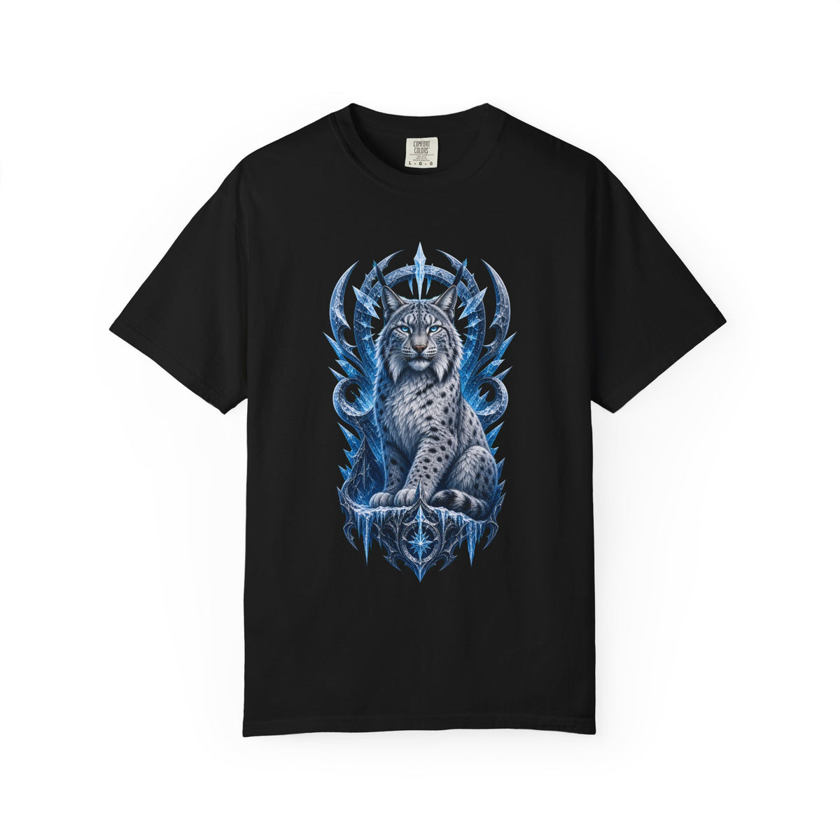Glacier Lynx Neo-Gothic T-Shirt Graphic
