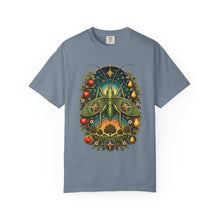 Retro Futurist Orchard Compass Katydid T-Shirt Graphic