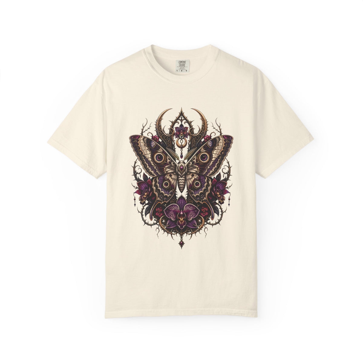 Gothic Orchid Moth Oracle Graphic Tee