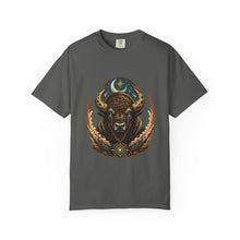 Woodcut Meteor Bison Graphic Tee