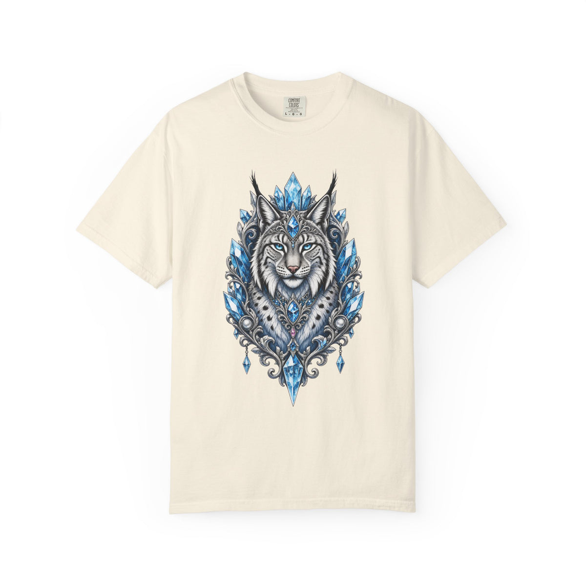 Icy Brooch Lynx Graphic Tee
