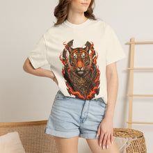 Ember Tiger Shrine Guardian Graphic T-Shirt