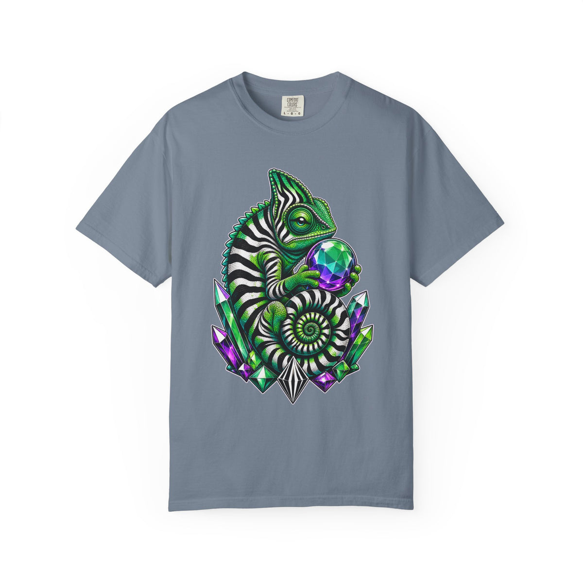 Zebra Chameleon Oracle Graphic Tee
