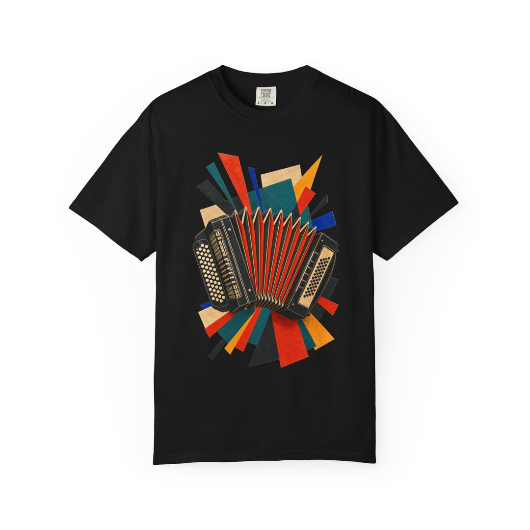 Accordion Voltage Constructivist Graphic Tee