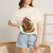 Mushroom Snail Caravan Graphic Tee