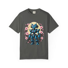 Cherry Blossom Robot Moon T-Shirt Graphic